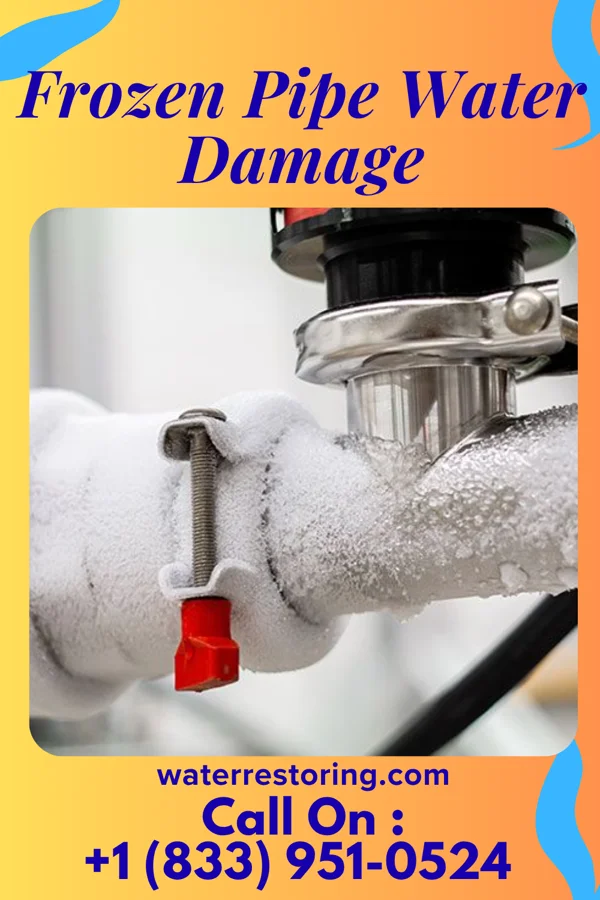 Frozen Pipe Water Damage in Frontier, ND